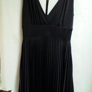 Elegant Cocktail Pleated Dress